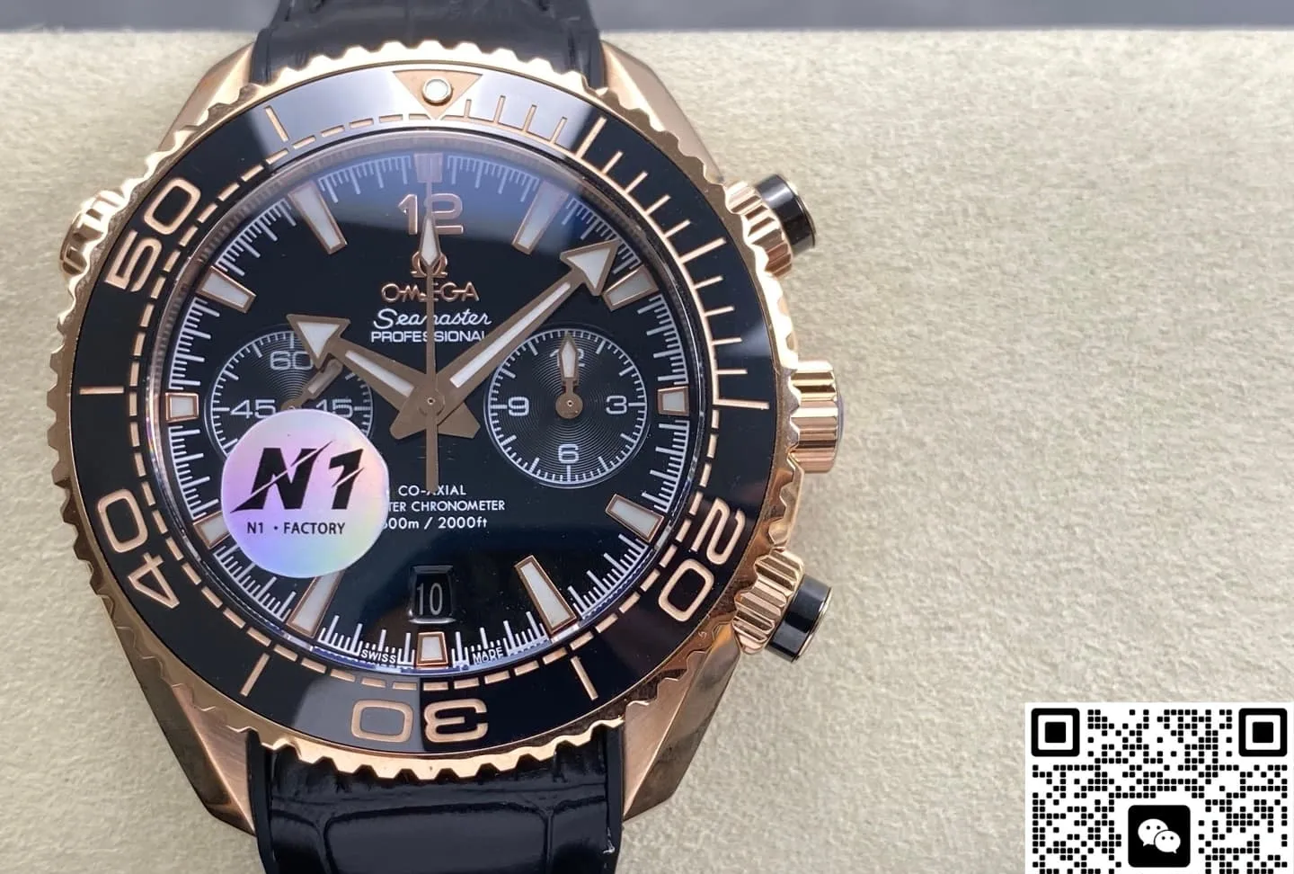 N1 Factory Omega 215.63.46.51.01.001 1:1 Best Edition Replica Watch